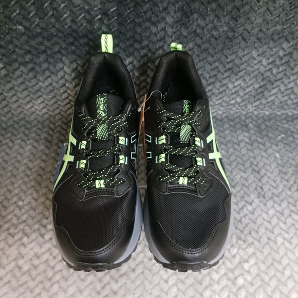 Asics Trail Scout 3 Men\'s Black Green Hiking Trail Shoes Sneakers Size 8.5 main image 6